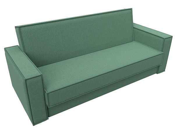 Диван-книжка Куба Рогожка зеленый - Вид 5
