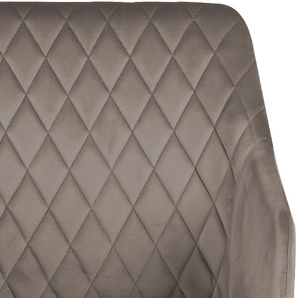 Комплект полубарных поворотных кресел Барли К, Confetti mocco/белый, 4 шт. - Вид 8