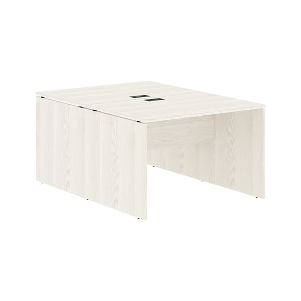 Стол двойной ED2ST 1180 Ясень Траун/Черный 1160х1606х750 EDIS - Вид 1