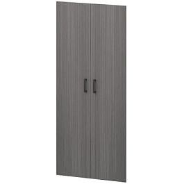 Двери из ЛДСП к широким стеллажам НТ-602.2.Ф.Ч Лиственница 780x16x1948 Аргентум - Фото предпросмотра
