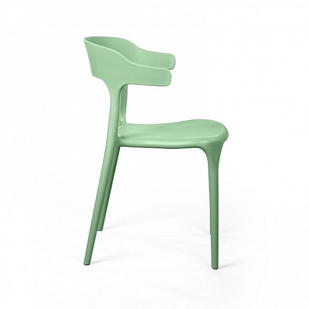 Стул Leo, первичный пластик мятный, стопируемый - Вид 4