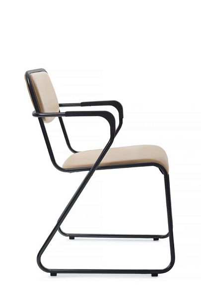 Кресло Nix Plus RCH OMKL-04B Бежевый/Металл Черный - Вид 2