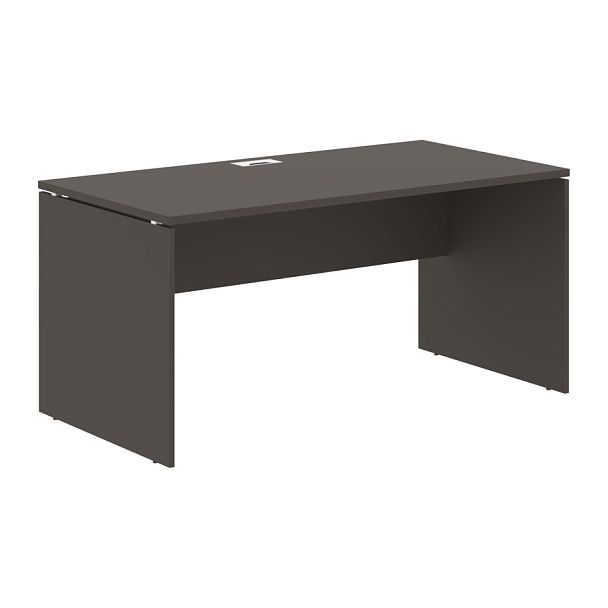 Стол прямой EDST 1580 Мокко/Белый 1560х800х750 EDIS - Вид 1