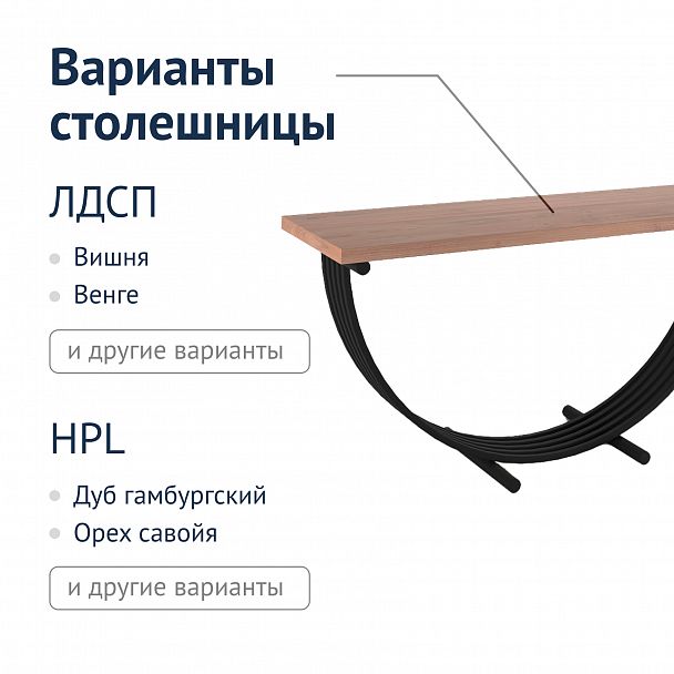 Стол Осборн, лофт - Вид 4