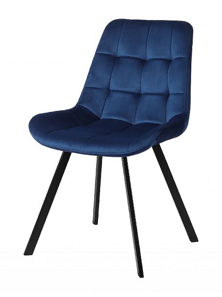 Комплект стульев поворотных Эйден М, Confetti blue/черный, 2 шт. - Вид 2