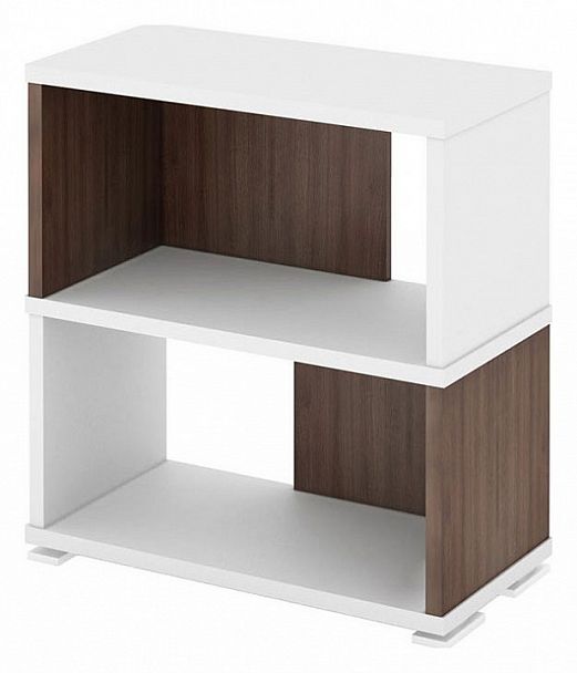 Стеллаж СБ-10/2 Белый/Шамони - Вид 1