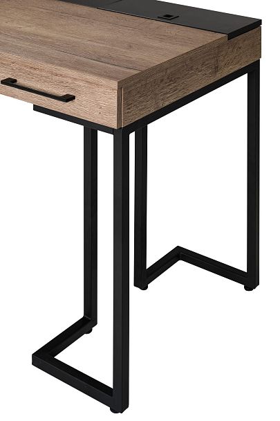 Стол рабочий Loft Дуб табак/Графит - Вид 5
