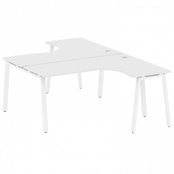 Рабочая станция "Metal System" БА.РАС-СА-2.4 белый - Вид 1