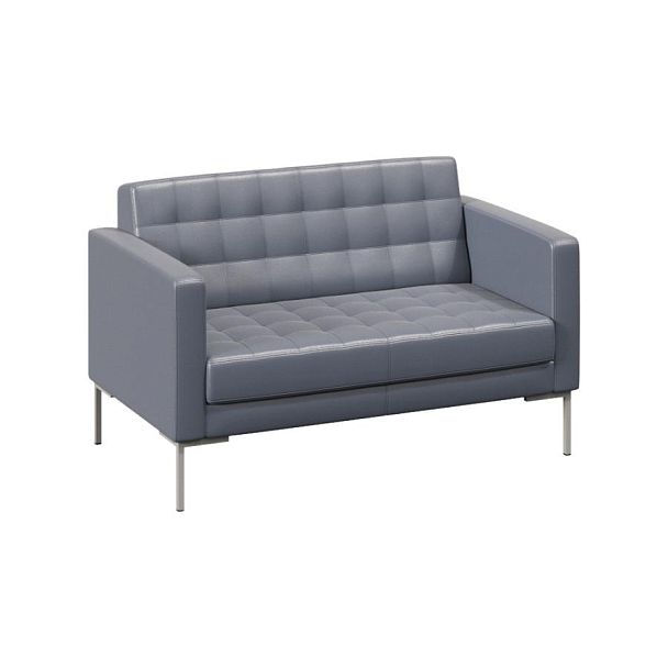 Forest Диван двухместный FR-DP-02 Oregon 17/Металл Серый 1360*800*840 - Вид 1