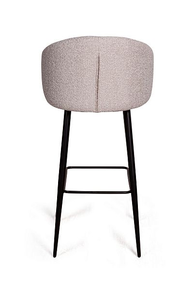 Стул барный Vito, букле серый / опора конус - Вид 7