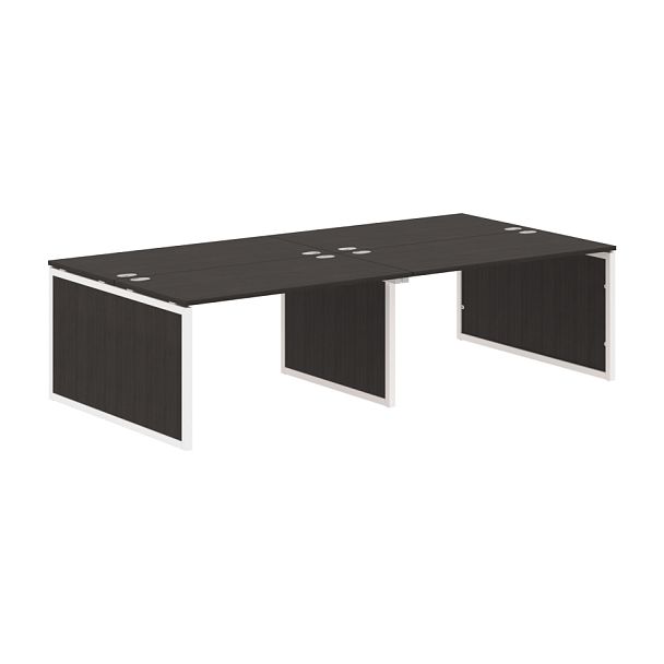 Стол 4-х местный XQPWST 2814 Дуб Юкон Модерн/Белый 2800х1406х750 XTEN-QP - Вид 1