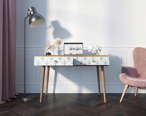 Стол рабочий Berber малый принт 38 арт BB32/Print_38 - Вид 2