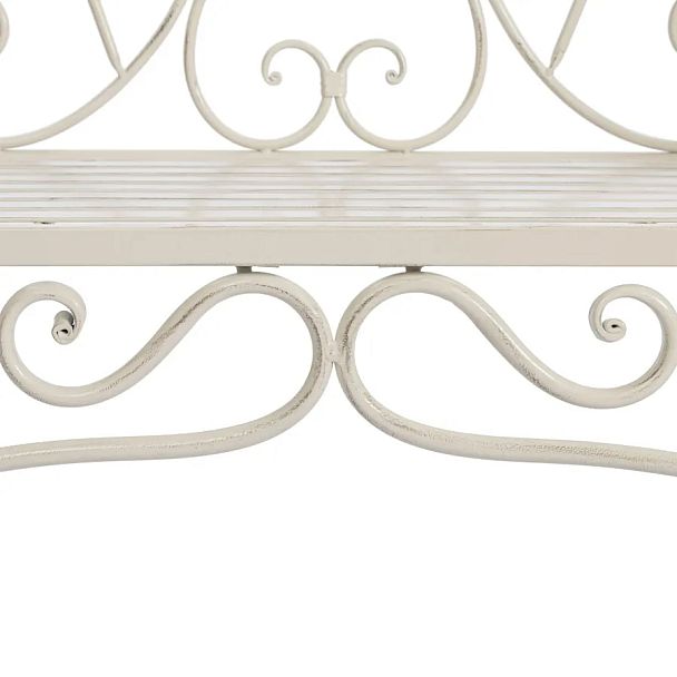 Скамья Secret de Maison Божоле/Beaujolais (мод.PL08-8574), металл, белый антик (antique white) - Вид 5