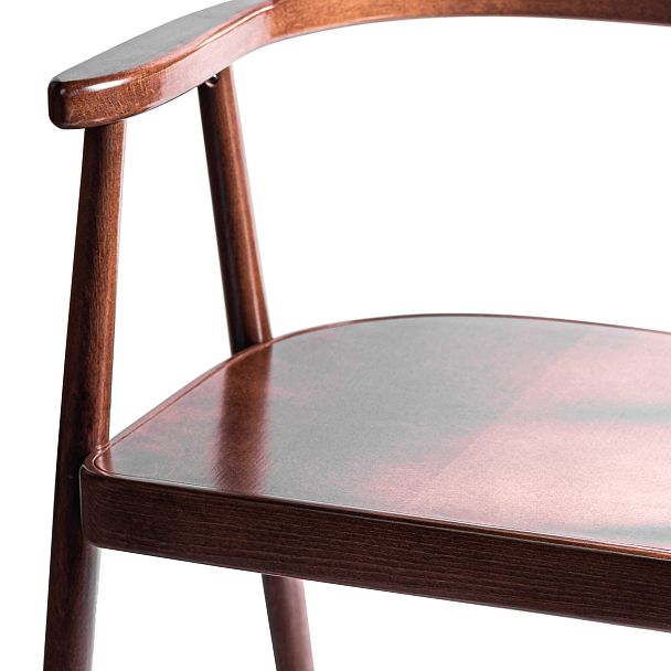 Комплект деревянных стульев с подлокотниками Боэн светлый орех, 2 шт. - Вид 13