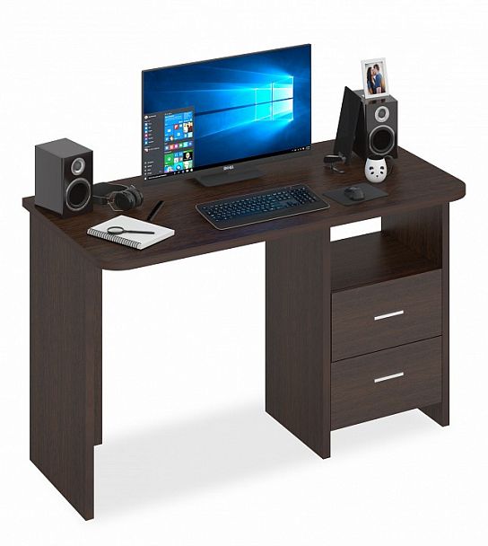 Стол письменный Домино Lite СКЛ-Прям120Р Венге - Вид 1