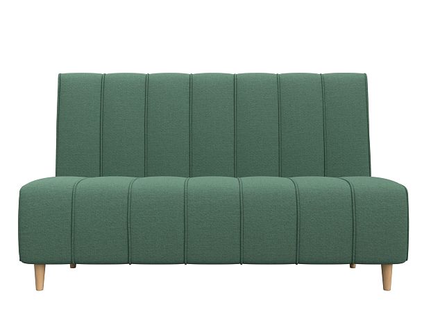 Диван кухонный прямой Ральф Рогожка зеленый - Вид 2