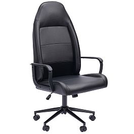 Кресло CHAIRMAN CH941, экокожа, черный - Фото предпросмотра
