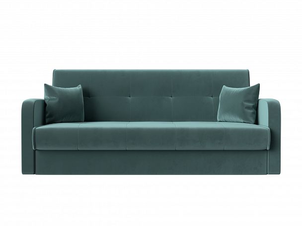 Диван книжка Надежда (полностью велюр бирюзовый) - Вид 2