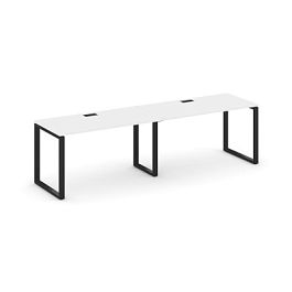 Стайл Проджект Рабочая станция 1 сторон. SN-6O.ORS-001 Белый/Металл Черный 1960*600*750 - Фото предпросмотра