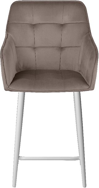 Комплект полубарных поворотных кресел Мони К, Confetti mocco/белый, 4 шт. - Вид 3