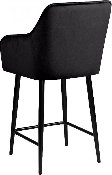 Полубарное поворотное кресло Мони К, черный H75/черный - Вид 6