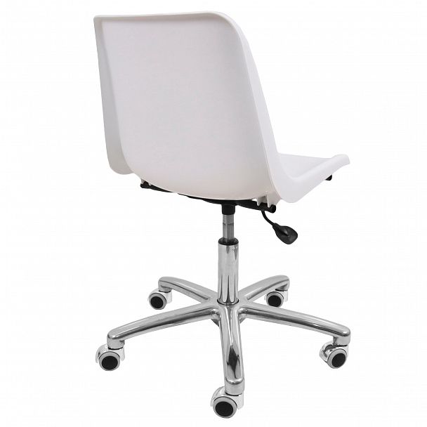 Кресло  "Vicenza SW на крестовине CINA алюминий" белый - Вид 2