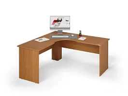 UNITY PСТ16-16 ВИШНЯ Офисный стол угловой Универсальный 1600х1600х750 - Фото предпросмотра