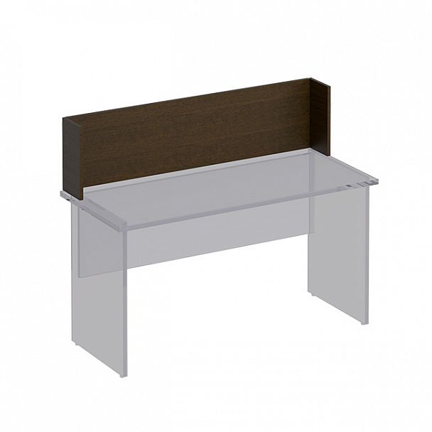 Настольная перегородка "Формула" ФР 458 венге темный - Вид 1