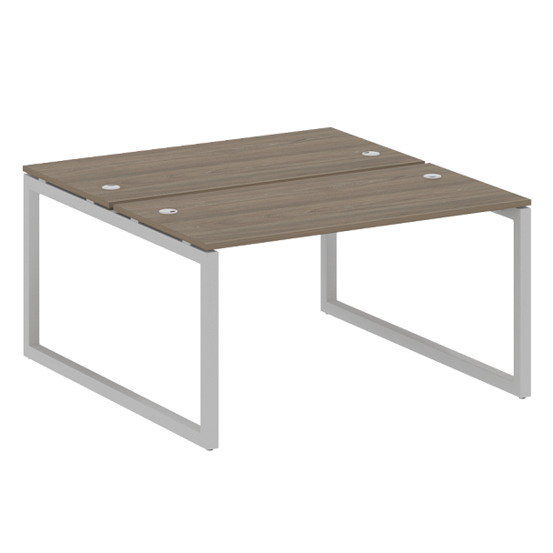 Metal System Quattro Р. ст. на О-образном м/к 50БО.РАС-СП-2.3 Вяз/Серый металл 1400*1475*750 - Вид 1