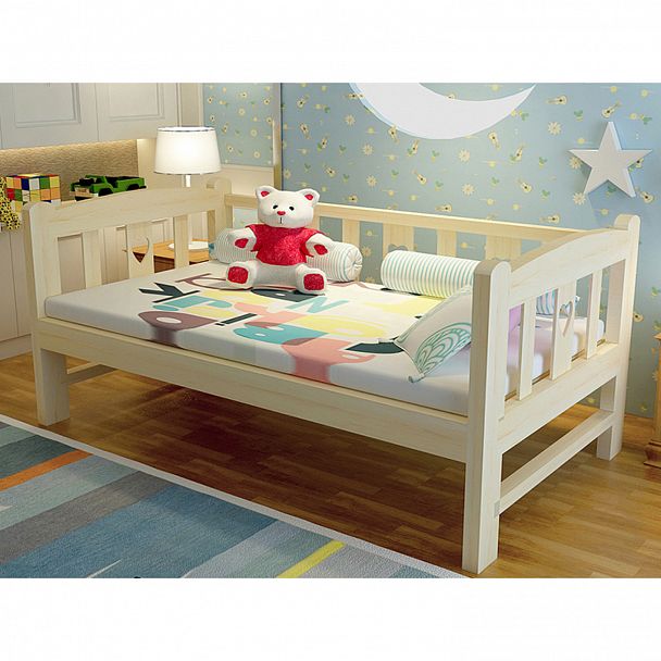 Кровать "Детская №4" береза - Вид 1