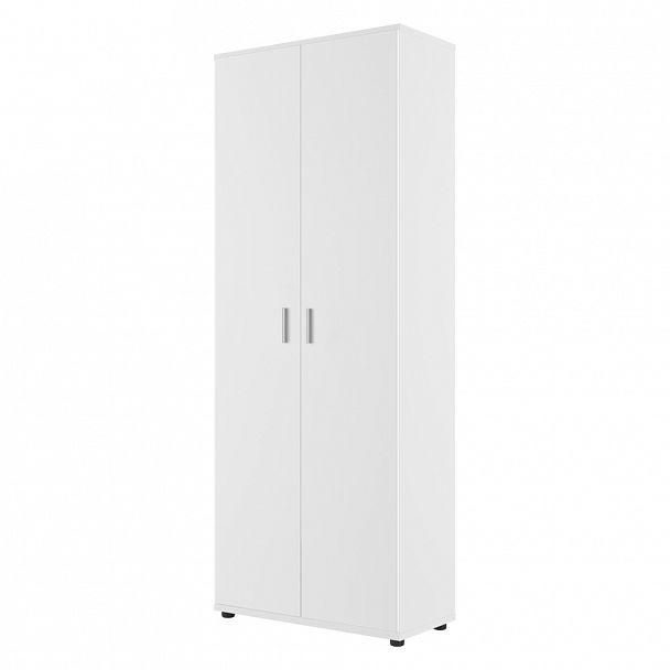 Гардероб Trend Metal 78x36x200 белый - Вид 1