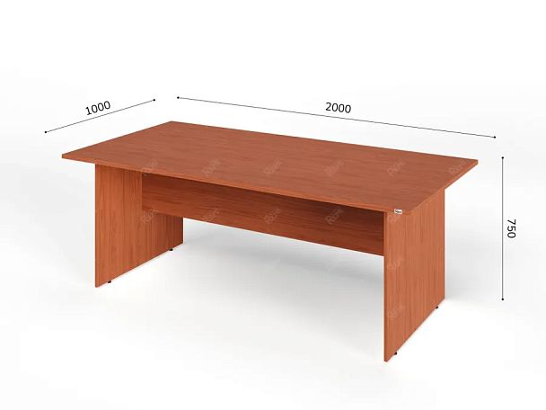 ЛАЙТ / LIGHT RLG009-20x10 Конференц-стол 200x100x75 Орех Итальянский - Вид 5