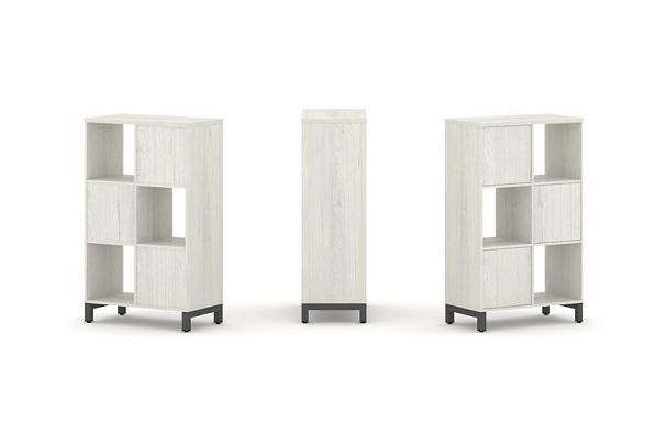 Стайл Проджект Набор стеллажа 1 сторон., 3 яр. SN.NS-321 Дуб Наварра/Металл Антрацит 754*400*1248 - Вид 1