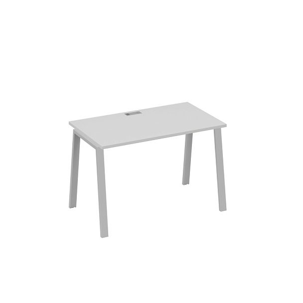Стол письменный на металлокаркасе TRE A4 А4 Б3 013 БП серый / металлокаркас серый - Вид 1