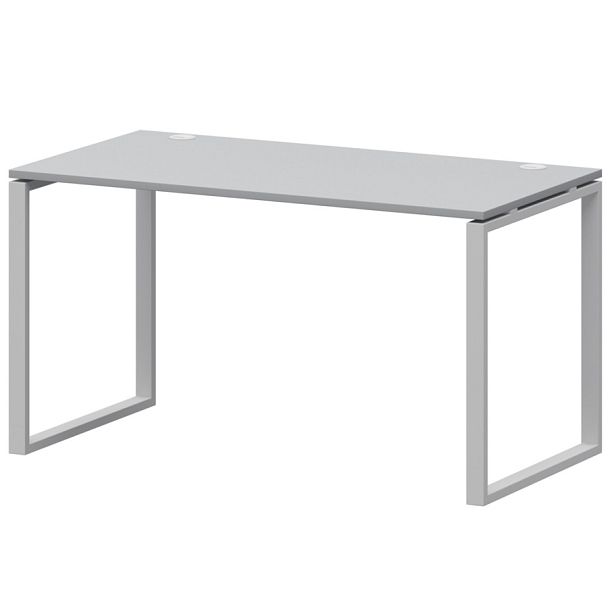 Стол на металлокаркасе АМ.О-003 Серый/Белый 1400x730x760 Арго-М - Вид 1