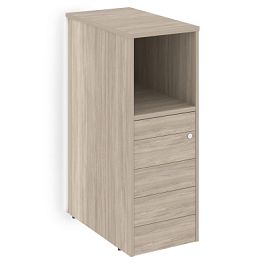 Onix Тумба с подсветкой 5 ящиков TIP-ON завершающая, левая O.R-TV-5 TIP.S (L) Дуб аттик 436*767*1185 - Фото предпросмотра