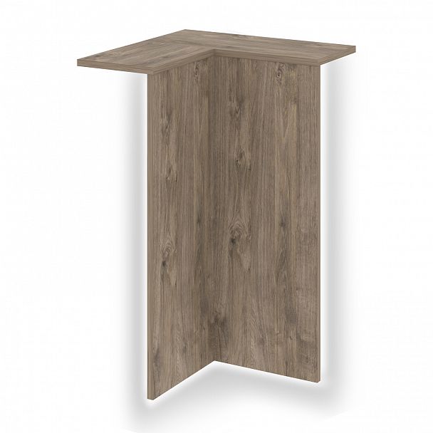 Колонна угловая внутренняя с подсветкой "Onix" О.R-KU.VNU.S тиквуд темный - Вид 2