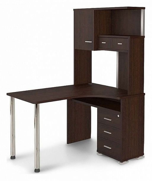 Стол компьютерный Домино СР-130 Венге правый - Вид 1