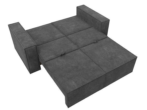 Диван прямой Куба мини Велюр серый - Вид 10