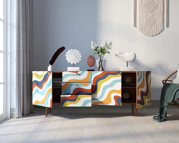 Комод Berber удлиненный принт 21 арт BB11/Print_21 - Вид 2