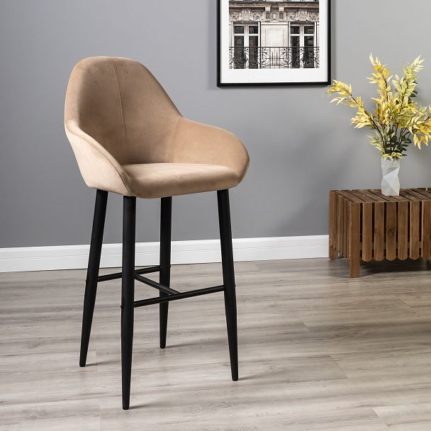 Кресло Бар.Kent Diag beige/черный - Вид 10