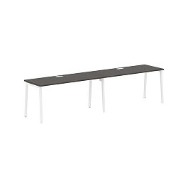 Стол 2-х местный ELWST 3167 Мокко/Белый 3126х670х750 EDIS - Фото предпросмотра