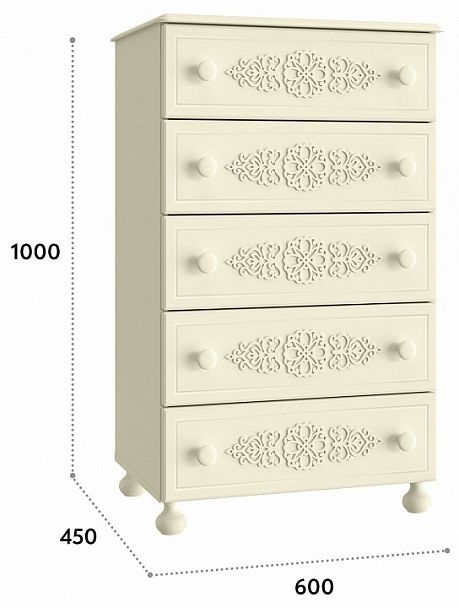 Комод Ассоль плюс АС-62 - Вид 3