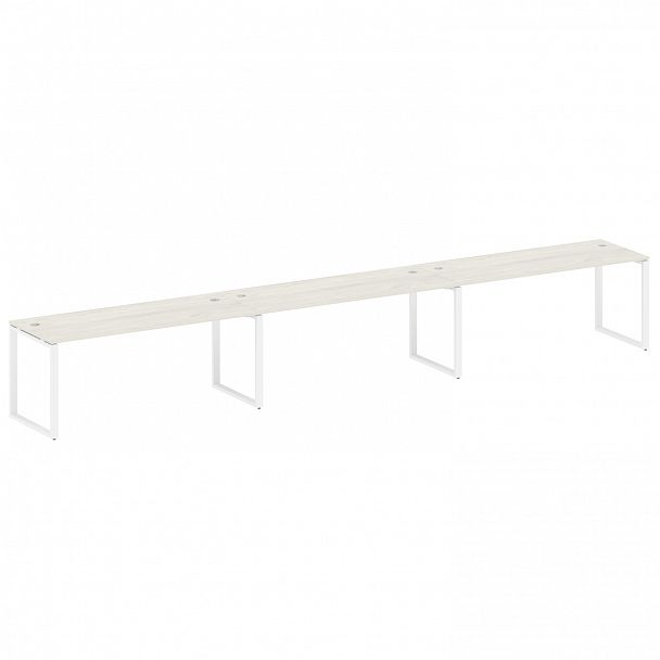 Рабочая станция "Metal System" БО.СМ-3.5 дуб наварра/белый - Вид 1