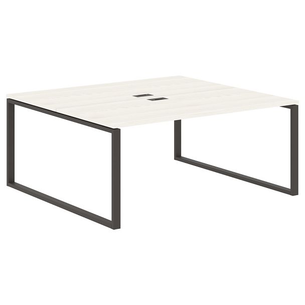 Стол 2-х местный EQWST 1716 Ясень Траун/Мокко 1760х1606х750 EDIS - Вид 1