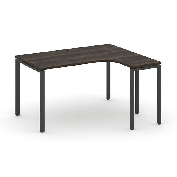 Concept Стол эргономичный CN.SA-001(R) Дуб Мали/Металл Антрацит 1380*1180*750 - Вид 1
