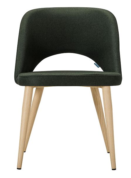 Стул Lars тёмно-зеленый/нат.дуб - Вид 3