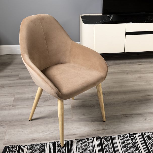 Кресло Kent Diag beige/нат.дуб - Вид 9