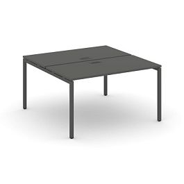 Стайл Проджект Рабочая станция 2-х сторон. SN-4P.DRS-004 Антрацит/Металл Антрацит 1580*1232*750 - Фото предпросмотра