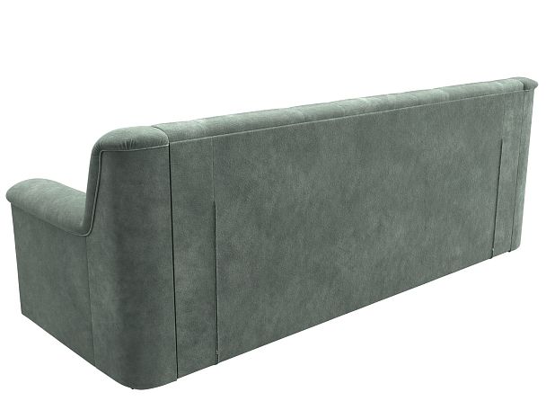 Диван прямой Карелия Велюр зеленый - Вид 6